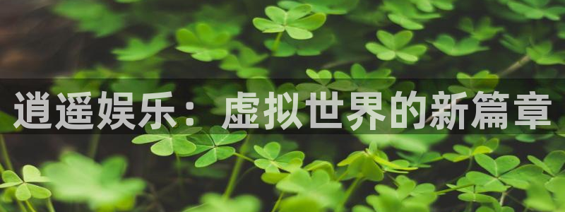 天顺娱乐官网：逍遥娱乐：虚拟世界的新篇章